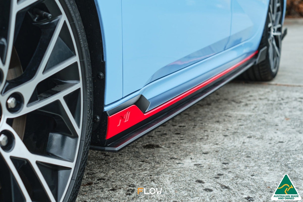 Flow Designs - CN7 Elantra N Sedan 21-23 Side Skirt Splitters (Pair)