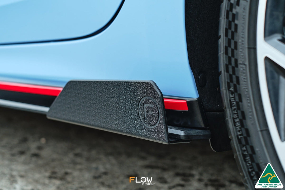 Flow Designs - CN7 Elantra N Sedan 21-23 Side Skirt Splitter Winglets (Pair)
