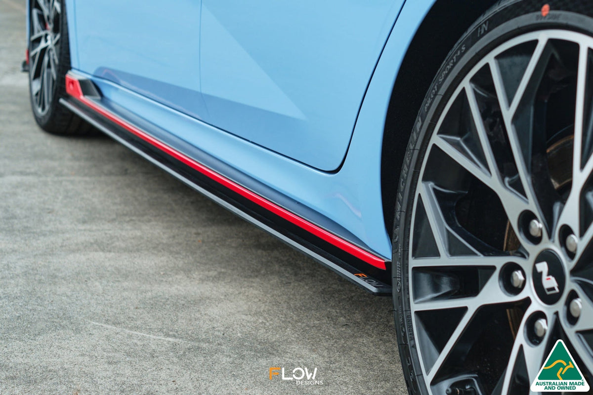 Flow Designs - CN7 Elantra N Sedan 21-23 Side Skirt Splitters (Pair)