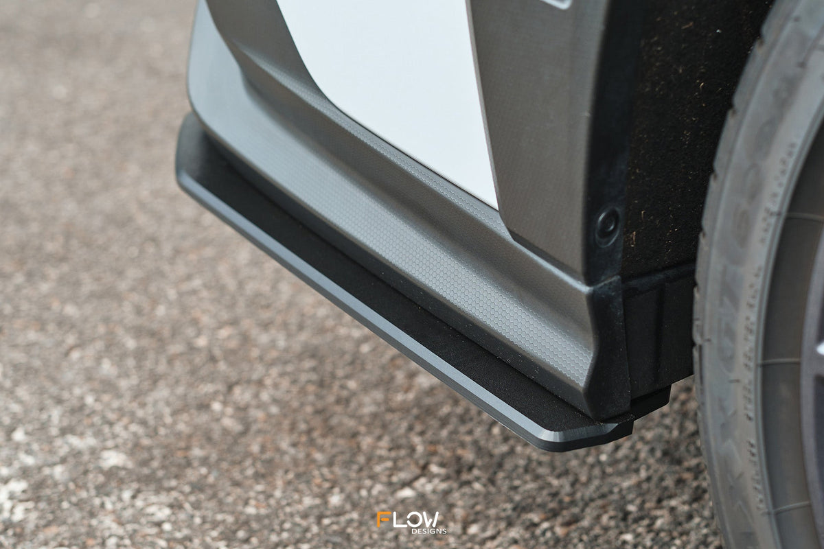 Flow Designs - VB WRX Rear Spats (TEXTURED; Pair)