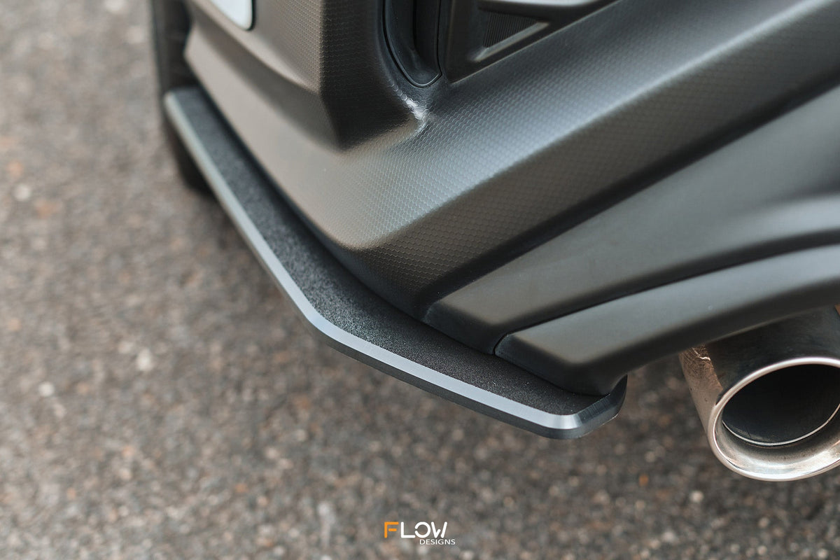 Flow Designs - VB WRX Rear Spats (TEXTURED; Pair)