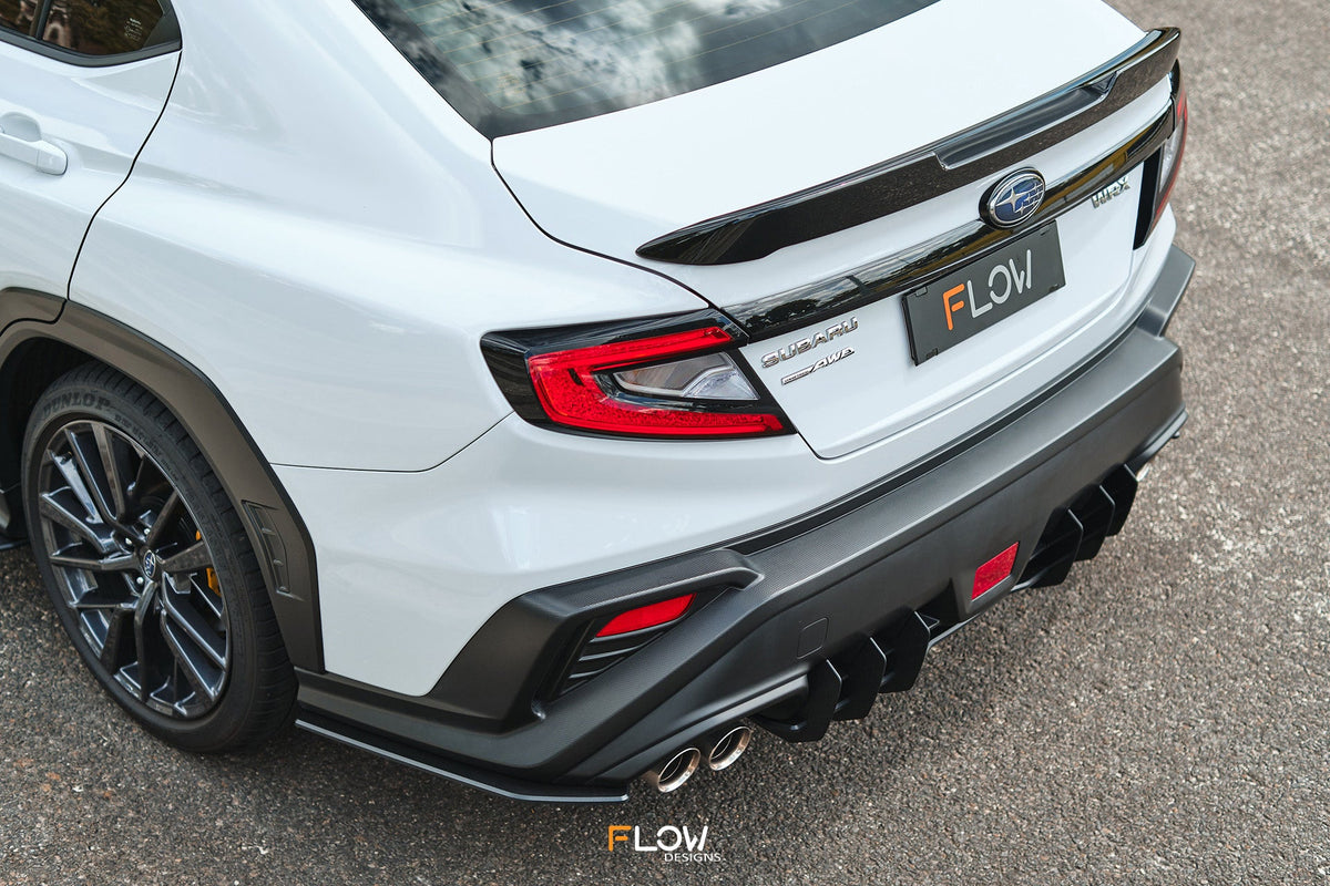 Flow Designs - VB WRX Rear Spats (TEXTURED; Pair)