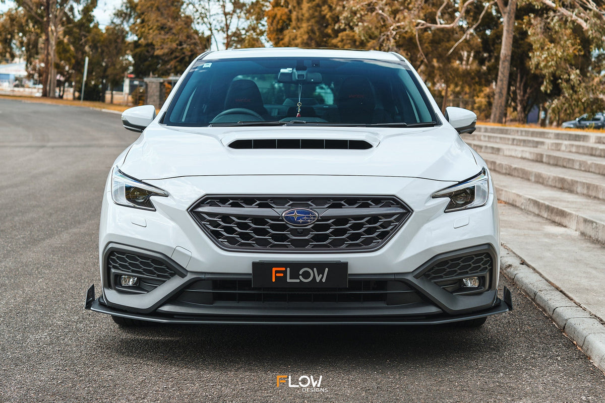 Flow Designs - VB WRX Front Lip Splitter Winglets (Pair)