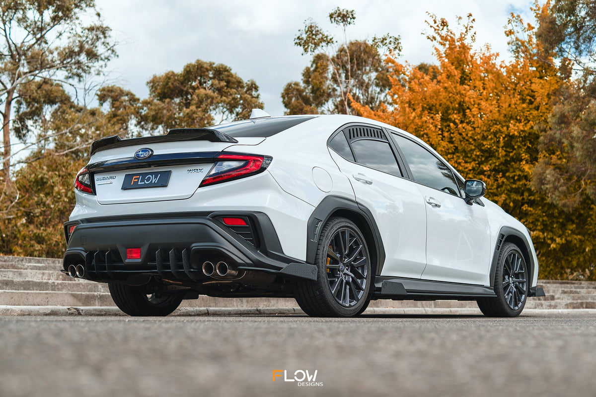 Flow Designs - VB WRX Rear Spats (TEXTURED; Pair)