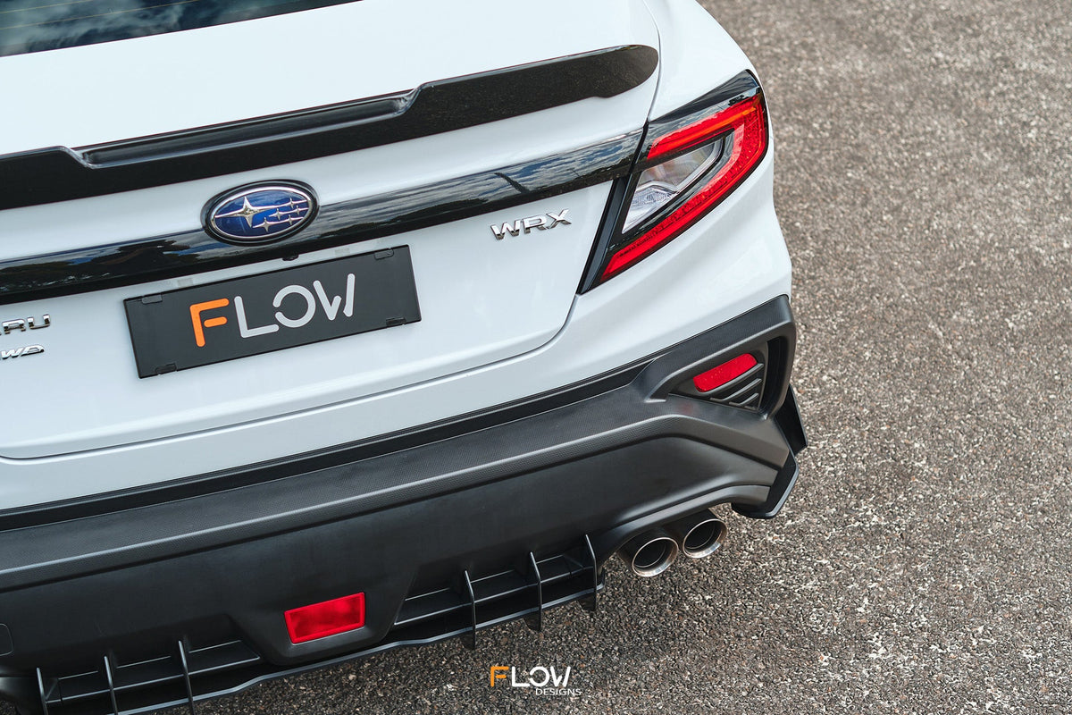 Flow Designs - VB WRX Flow-Lock Rear Diffuser (TEXTURED)