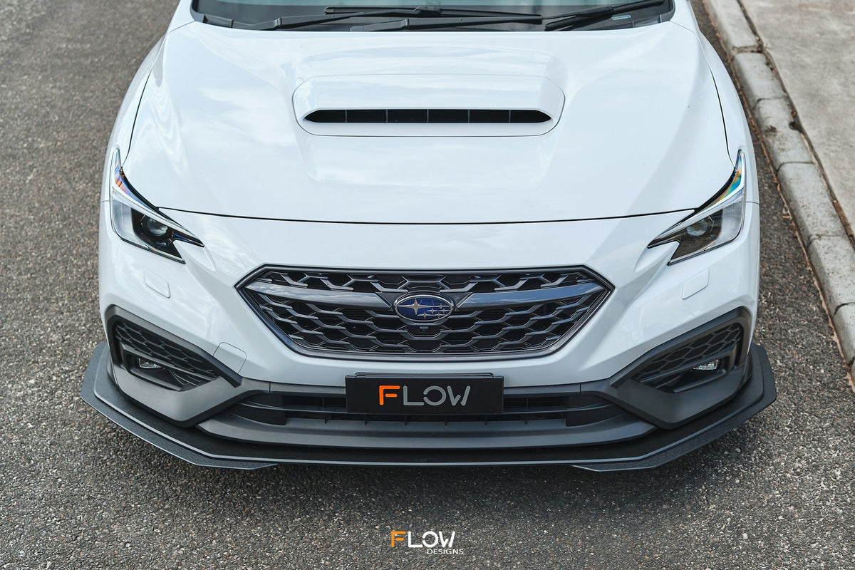 Flow Designs - VB WRX Front Lip Splitter Extensions (Pair)
