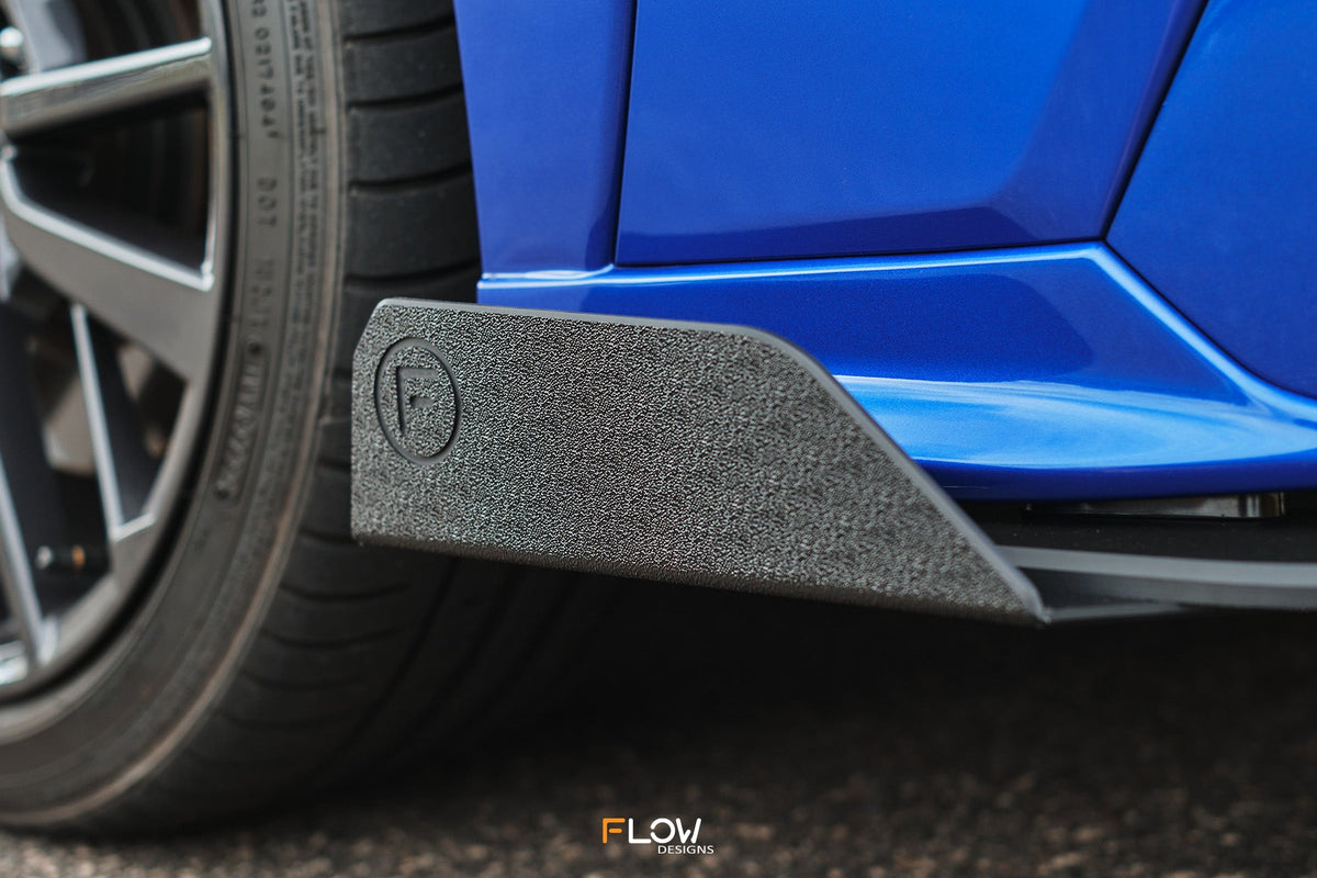 Flow Designs - VB WRX Front Lip Splitter Winglets (Pair)