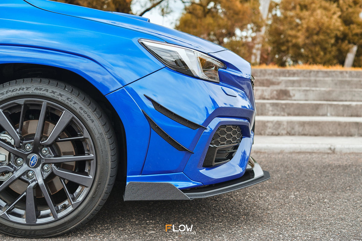 Flow Designs - VB WRX Front Bumper Canards