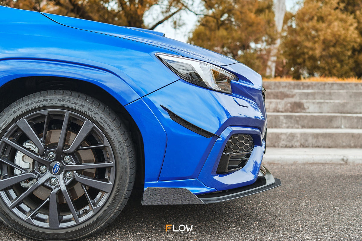 Flow Designs - VB WRX Front Bumper Canards