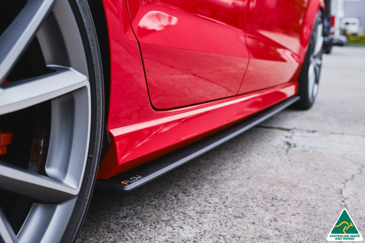 Flow Designs - S3 8V Sedan Pre-Facelift Side Skirt Splitters V3 (Pair)