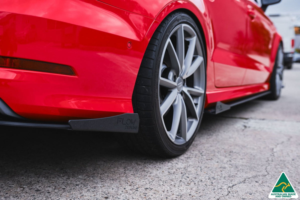 Flow Designs - S3 8V Sedan Pre-Facelift Rear Spat Winglets (Pair)