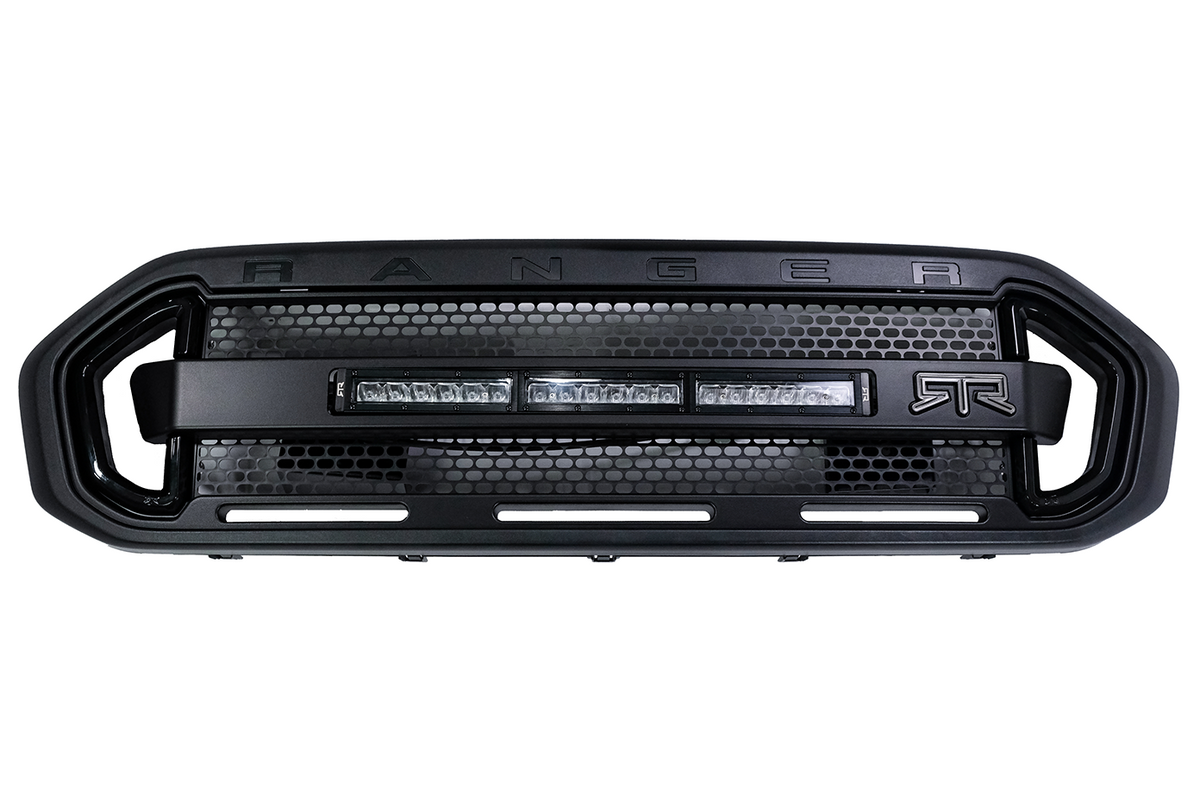 RTR Vehicles - RTR Lightbar Grille w/ LED Lights (19-23 Ranger - ALL)