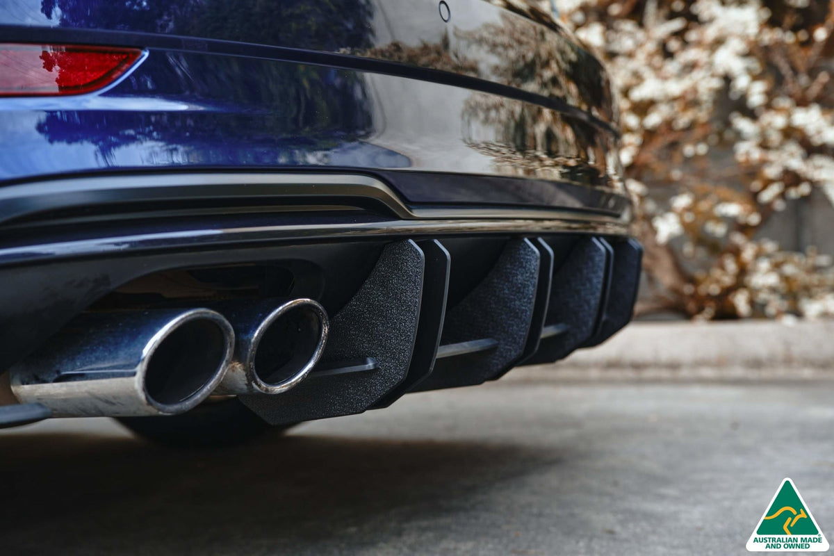 Flow Designs - S3 8V Sedan Facelift Flow-Lock Rear Diffuser