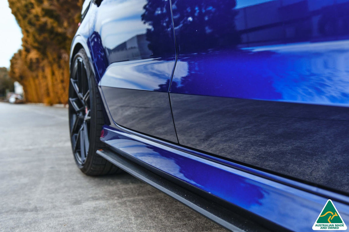 Flow Designs - S3 8V Sedan Facelift Side Skirt Splitters (Pair)