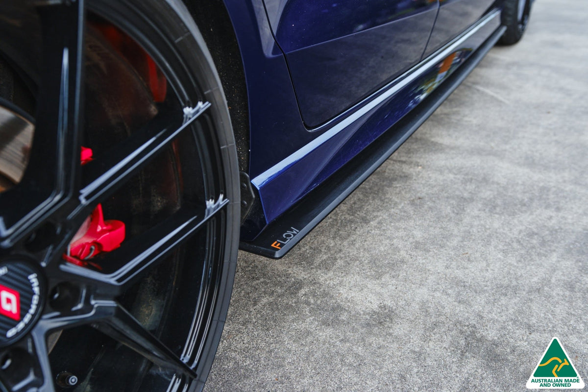 Flow Designs - S3 8V Sedan Facelift Side Skirt Splitters (Pair)