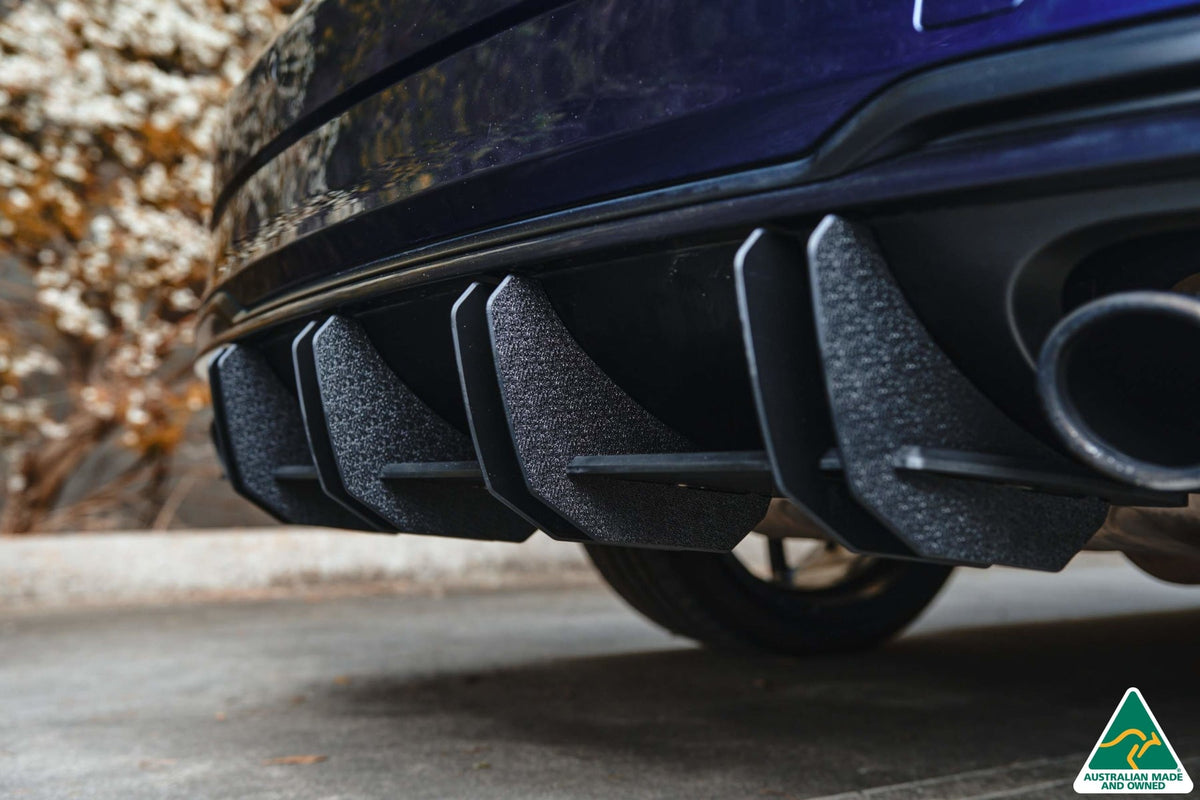 Flow Designs - S3 8V Sedan Facelift Flow-Lock Rear Diffuser