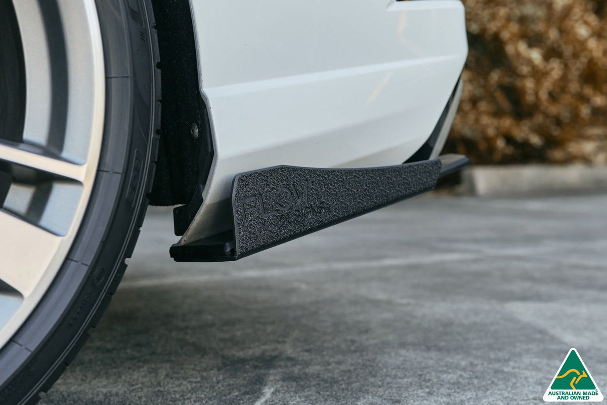 Flow Designs - RS3 8V Sedan Facelift Rear Spats (Pair)