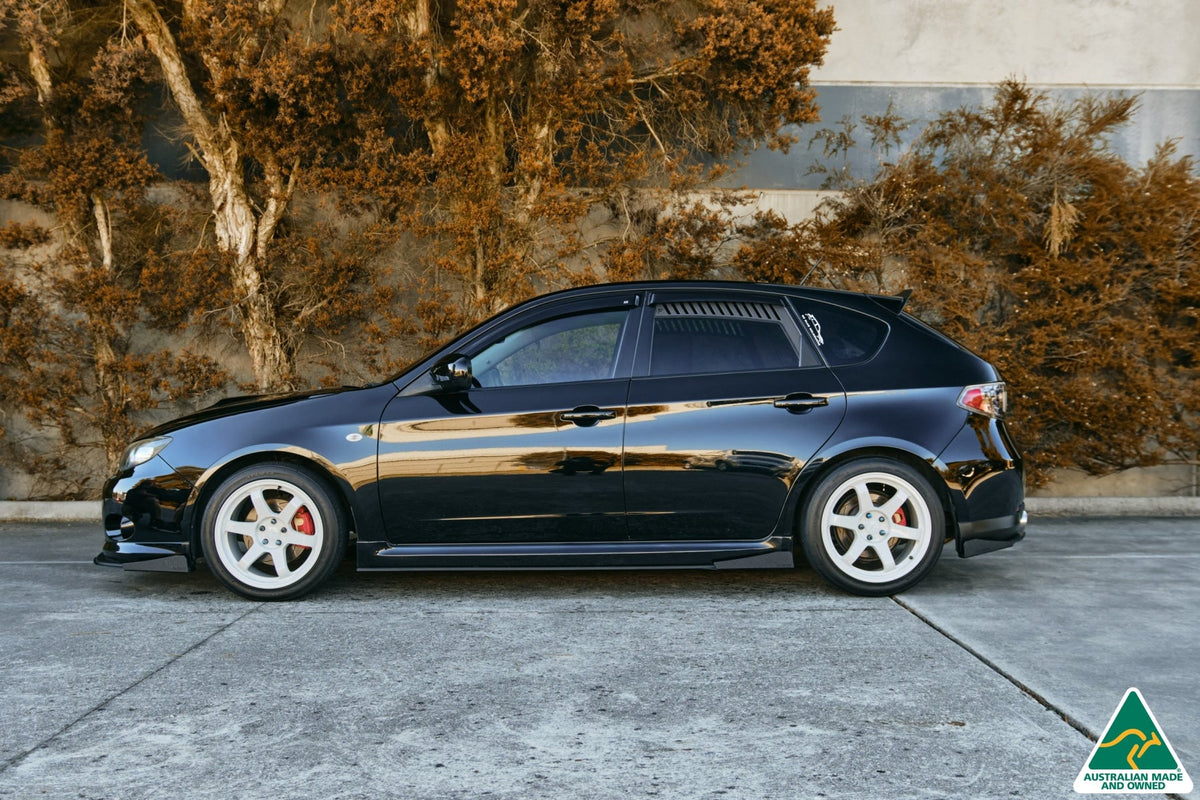 Flow Designs - Impreza WRX/RS G3 Hatch PFL Side Skirt Splitters (Pair)