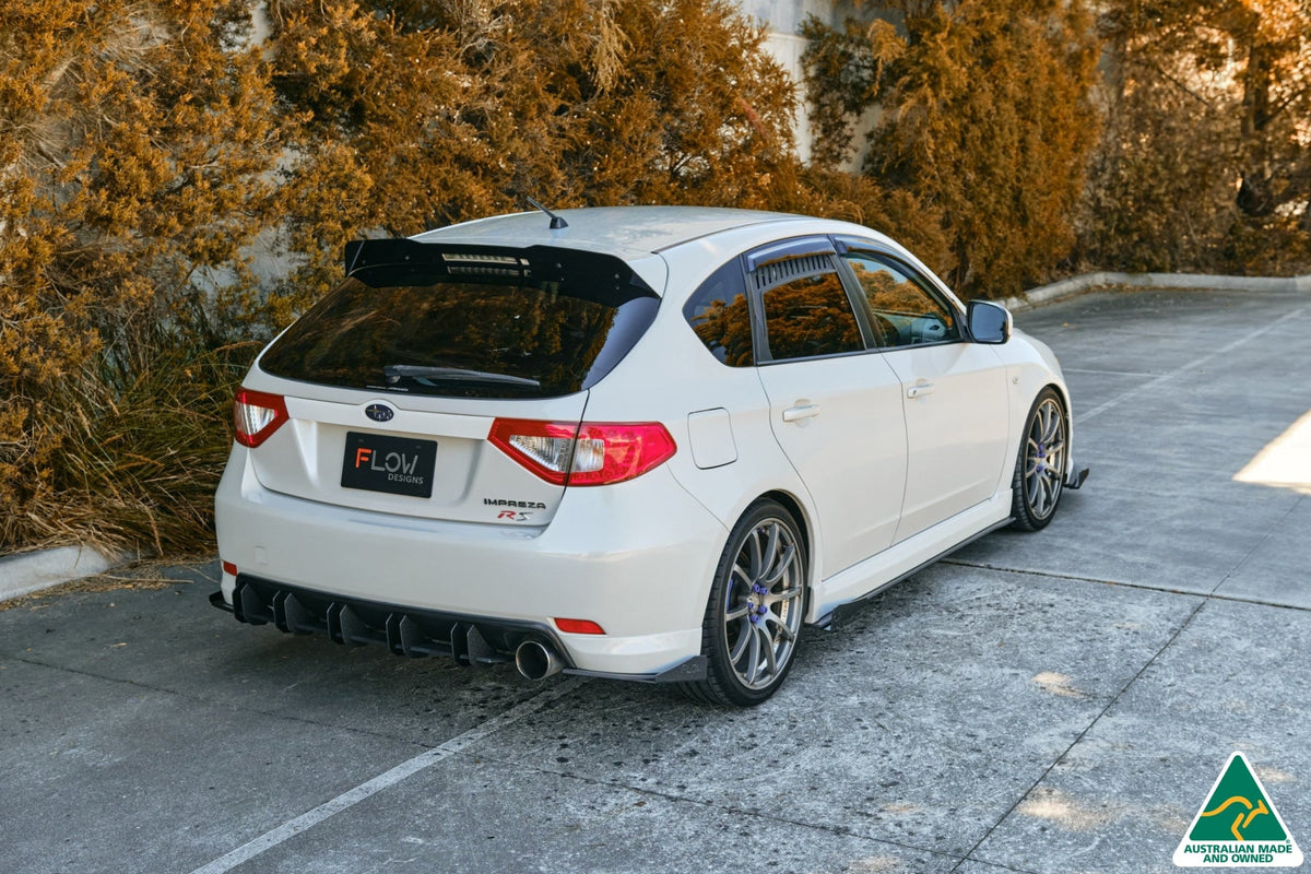 Flow Designs - Impreza G3 Hatch Rear Spoiler Extension