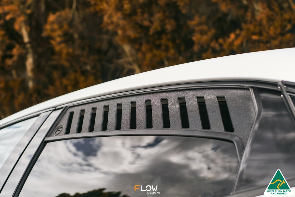 Flow Designs - FK4/FK7/FK8 Civic Type R Rear Window Vents (Pair)