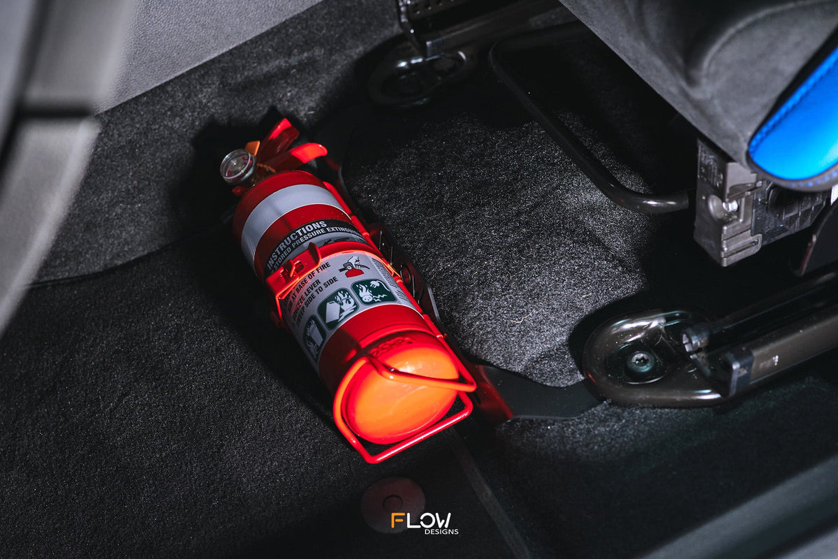 Flow Designs - MK3 Focus RS Fire Extinguisher Bracket/Mount