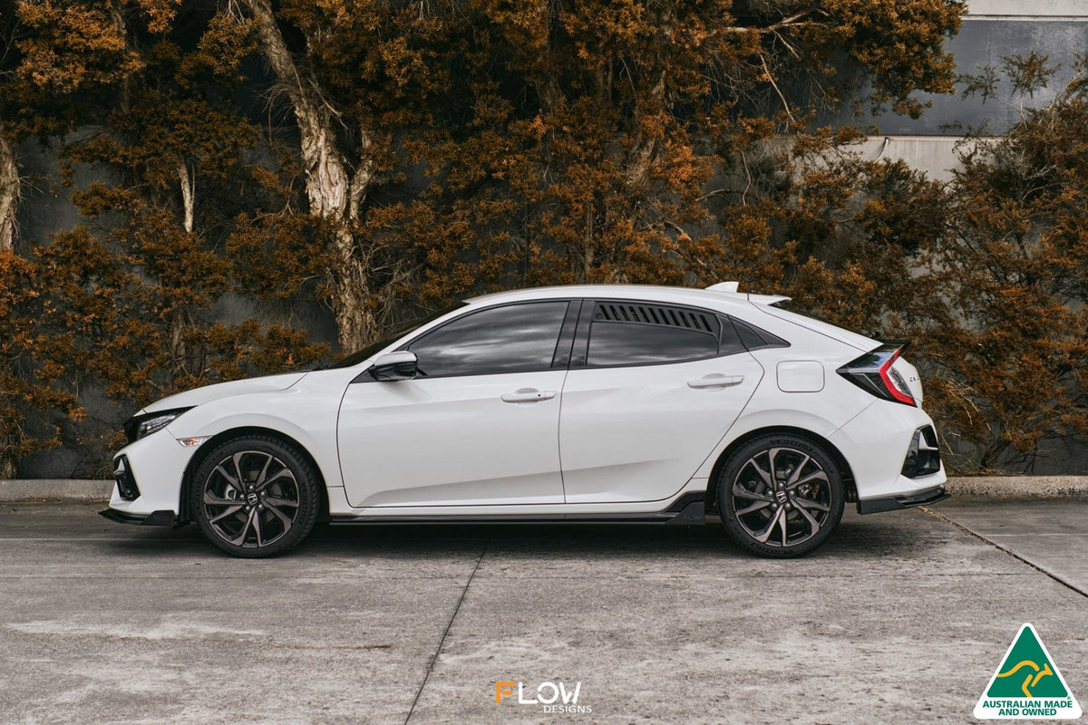 Flow Designs - FK4/FK7/FK8 Civic Type R Rear Window Vents (Pair)