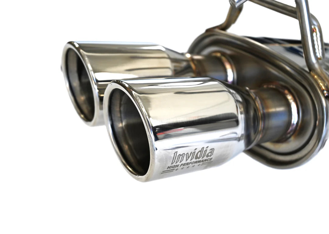 Invidia 22+ Toyota GR Corolla Q300 Rolled S.S Tip Cat-Back - HS22TGCQ32RSL
