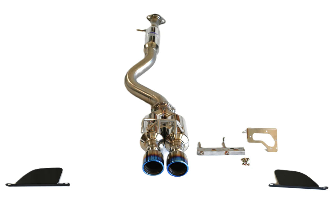 Invidia 22+ Toyota GR Corolla R400 Rolled Titanium Tip Cat-Back - HS22TGCGM2RTL