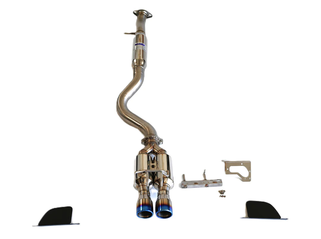 Invidia 22+ Toyota GR Corolla R400 Rolled Titanium Tip Cat-Back - HS22TGCGM2RTL