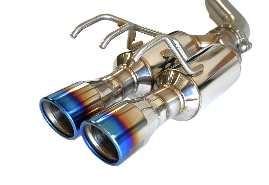 Invidia 22+ Toyota GR Corolla R400 Rolled Titanium Tip Cat-Back - HS22TGCGM2RTL