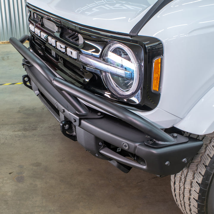 Turn Offroad 2021+ Bronco OEM Modular Bumper Baja Bull Bar - EA3-M1 for 2021-2026 Ford Bronco - detail view