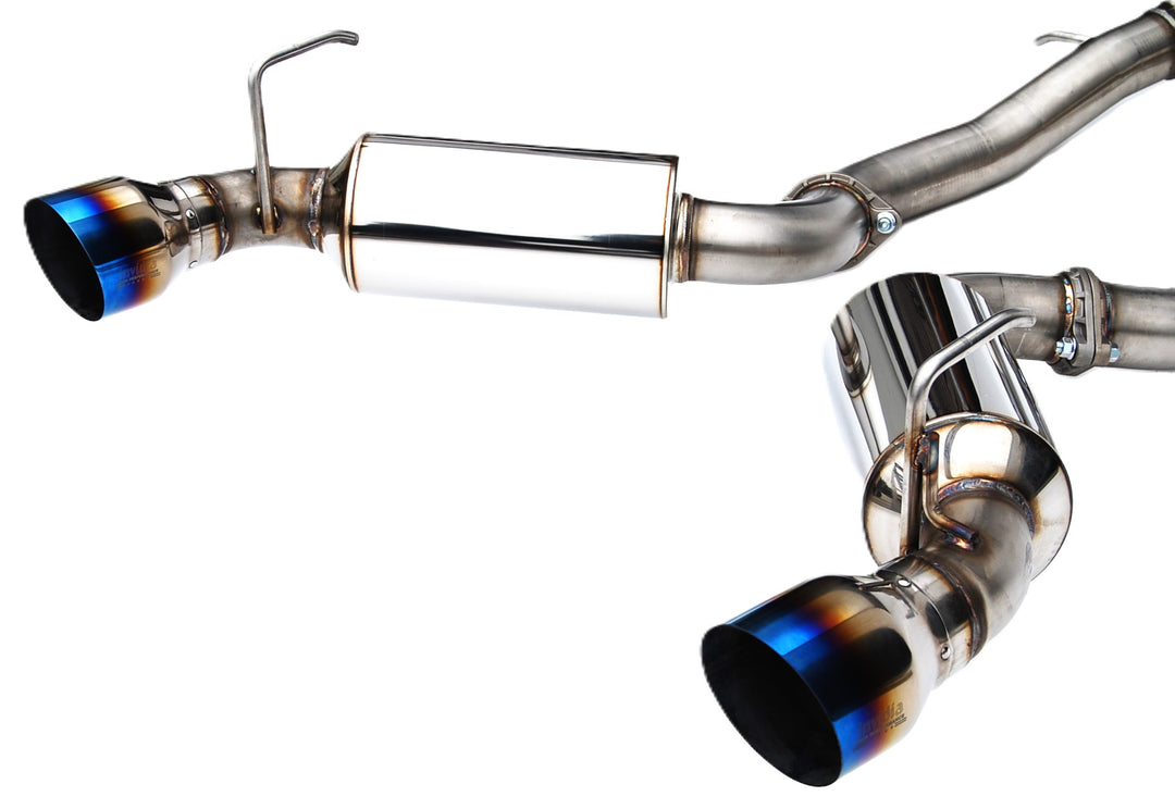 Invidia 2022+ Nissan Z 70mm N1 Cat Back Exhaust - TI Tips - HS22N4Z7GD1STL