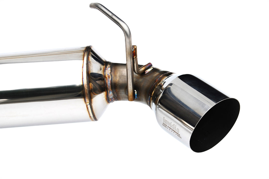Invidia 2022+ Nissan Z 70mm N1 Cat Back Exhaust - SS Tips - HS22N4Z7GD1SSL