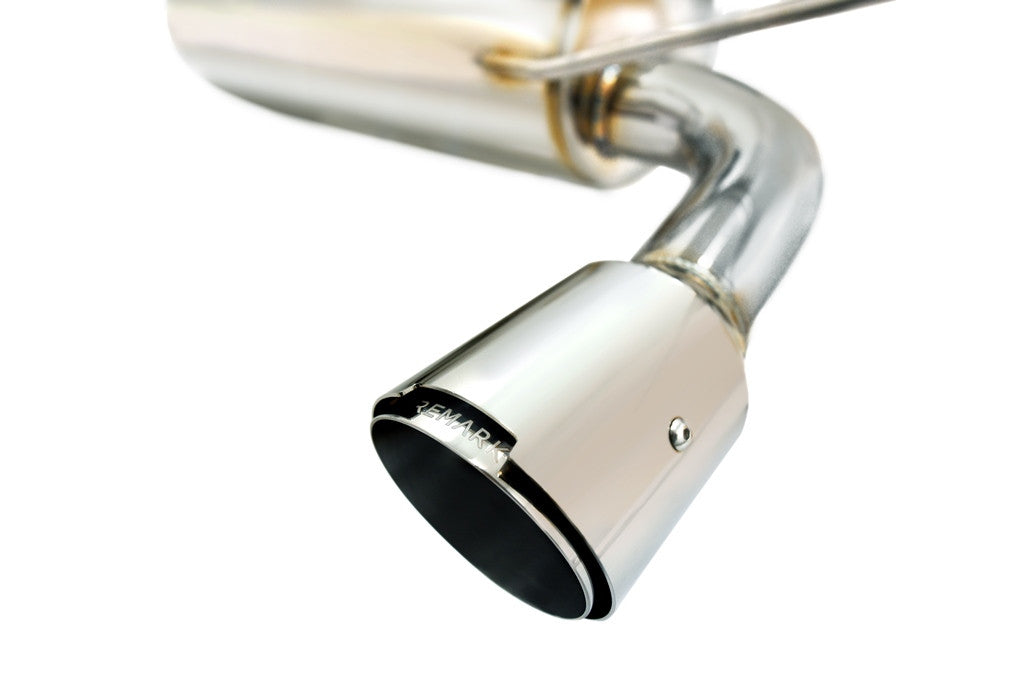 Remark 2015+ Mazda MX-5 ND (A/T) Cat-Back Exhaust w/Stainless Steel Tip Cover - RK-C1063Z-01A