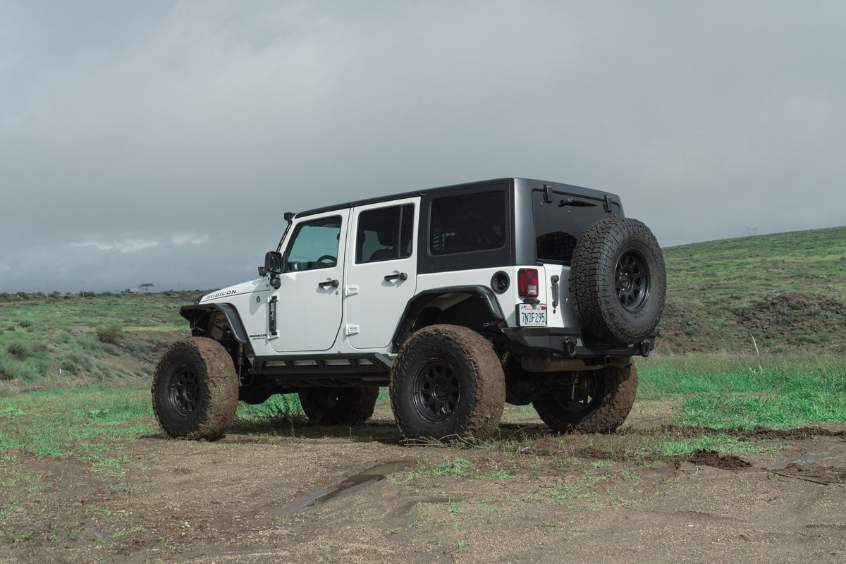 DV8 Offroad - 2007-2018 Jeep Wrangler JK | MTO Series Rear Bumper - RBJK-13