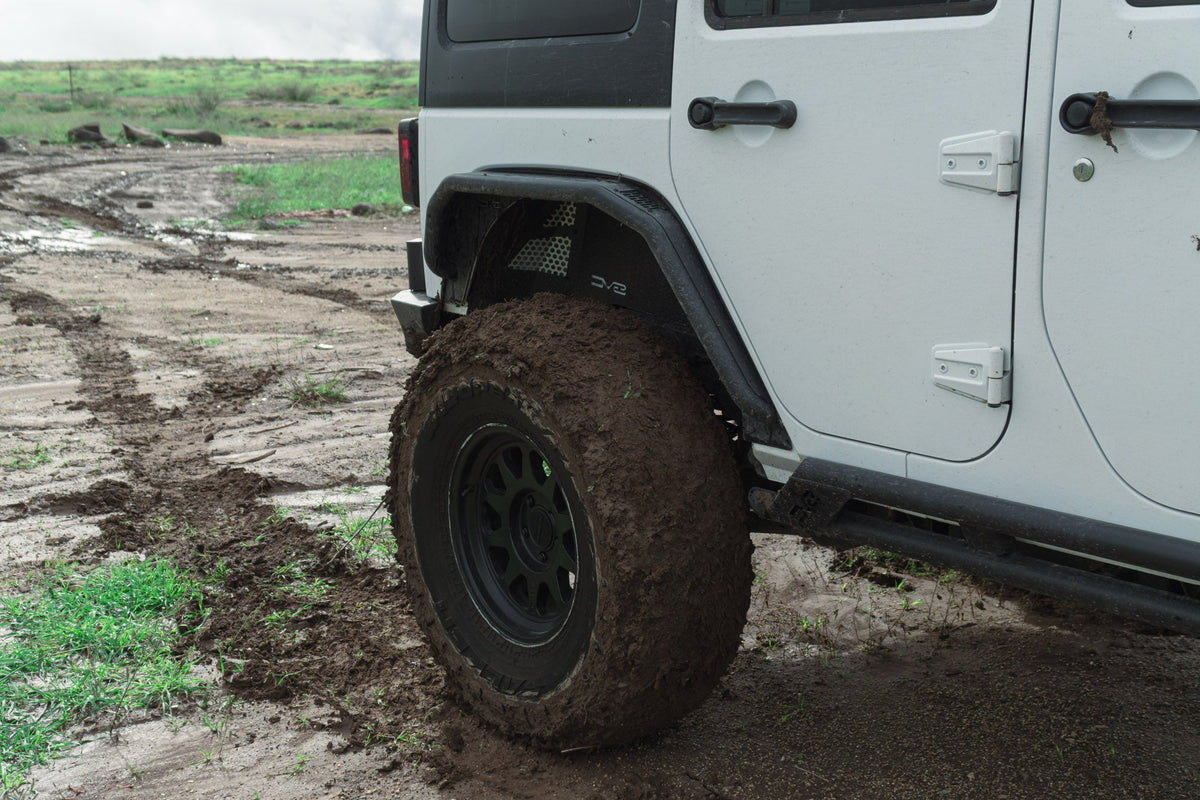 DV8 Offroad - 2007-2018 Jeep Wrangler JK | Spec Series Fender Flares - FDJK-06