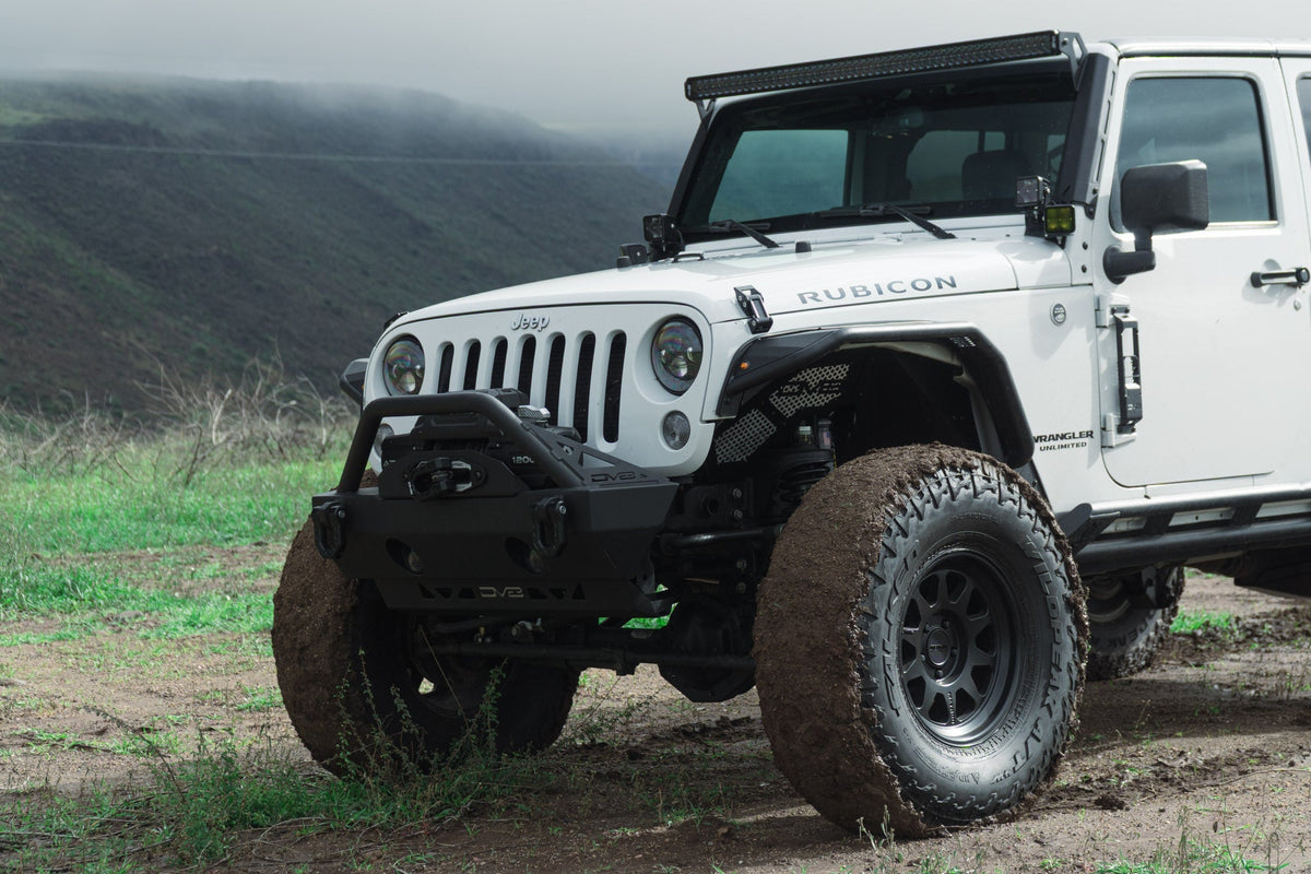 DV8 Offroad - 2007-2018 Jeep Wrangler JK Front Inner Fenders - INFEND-10FB