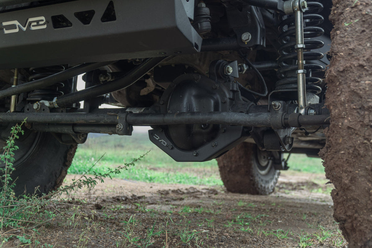 DV8 Offroad - 2007-2018 Jeep Wrangler JK Dana 30 Front Differential Skid Plate - SPJK-11