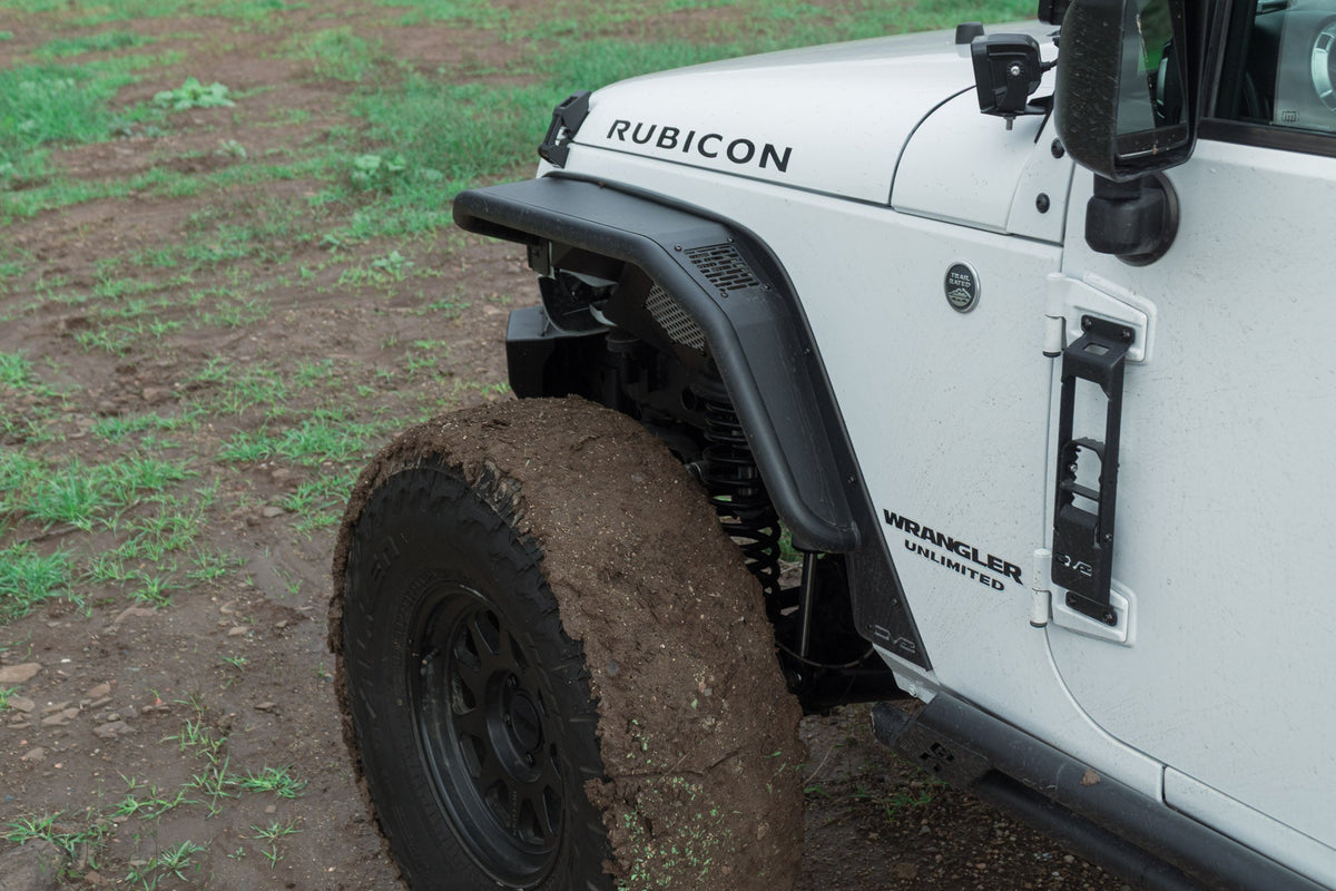 DV8 Offroad - 2007-2018 Jeep Wrangler JK | Spec Series Fender Flares - FDJK-06