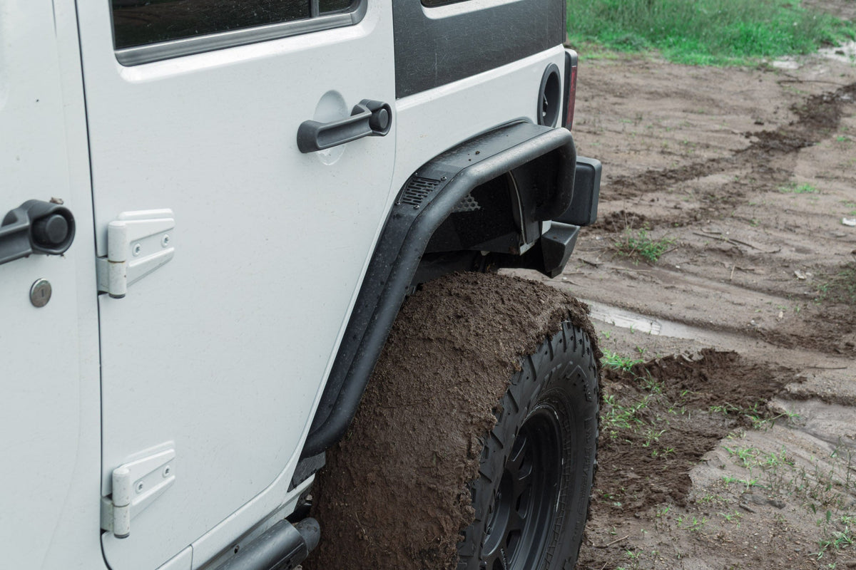 DV8 Offroad - 2007-2018 Jeep Wrangler JK | Spec Series Fender Flares - FDJK-06