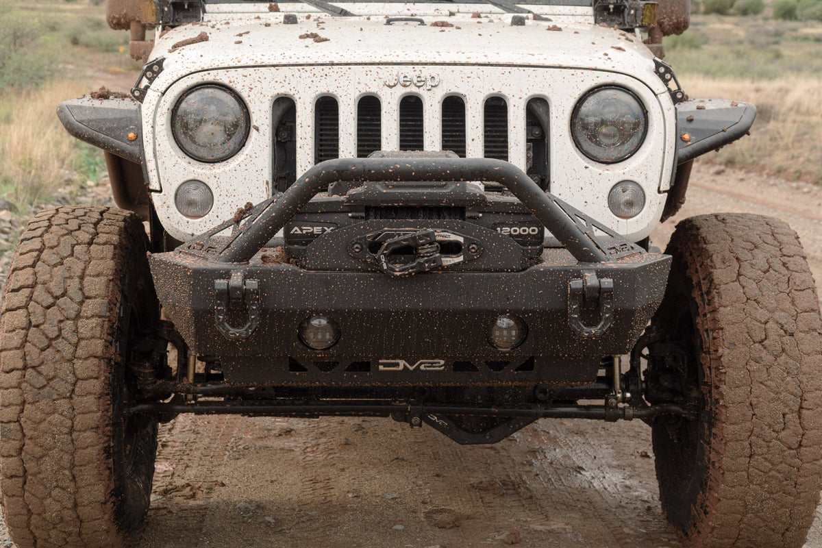 DV8 Offroad - 2007-2018 Jeep Wrangler JK Front Skid Plate - SPJK-01