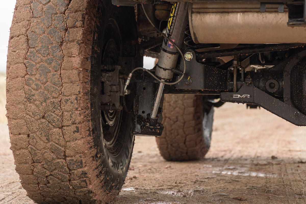 DV8 Offroad - 2007-2018 Jeep Wrangler JK Rear Shock & Link Skid Plates - SPJK-04