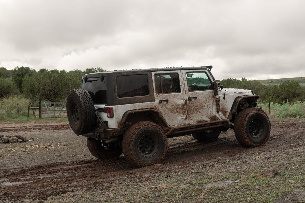DV8 Offroad - 2007-2018 Jeep Wrangler JK | MTO Series Rear Bumper - RBJK-13
