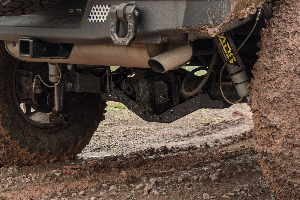 DV8 Offroad - 2007-2018 Jeep Wrangler JK Dana 44 Rear Differential Skid Plate - SPJK-13
