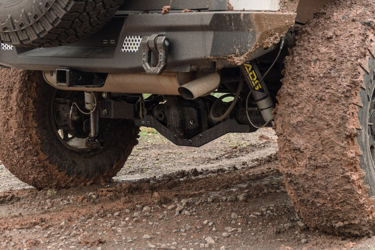 DV8 Offroad - 2007-2018 Jeep Wrangler JK Dana 44 Rear Differential Skid Plate - SPJK-13