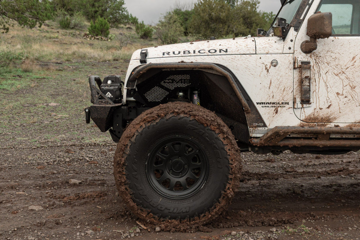 DV8 Offroad - 2007-2018 Jeep Wrangler JK Front Inner Fenders - INFEND-10FB