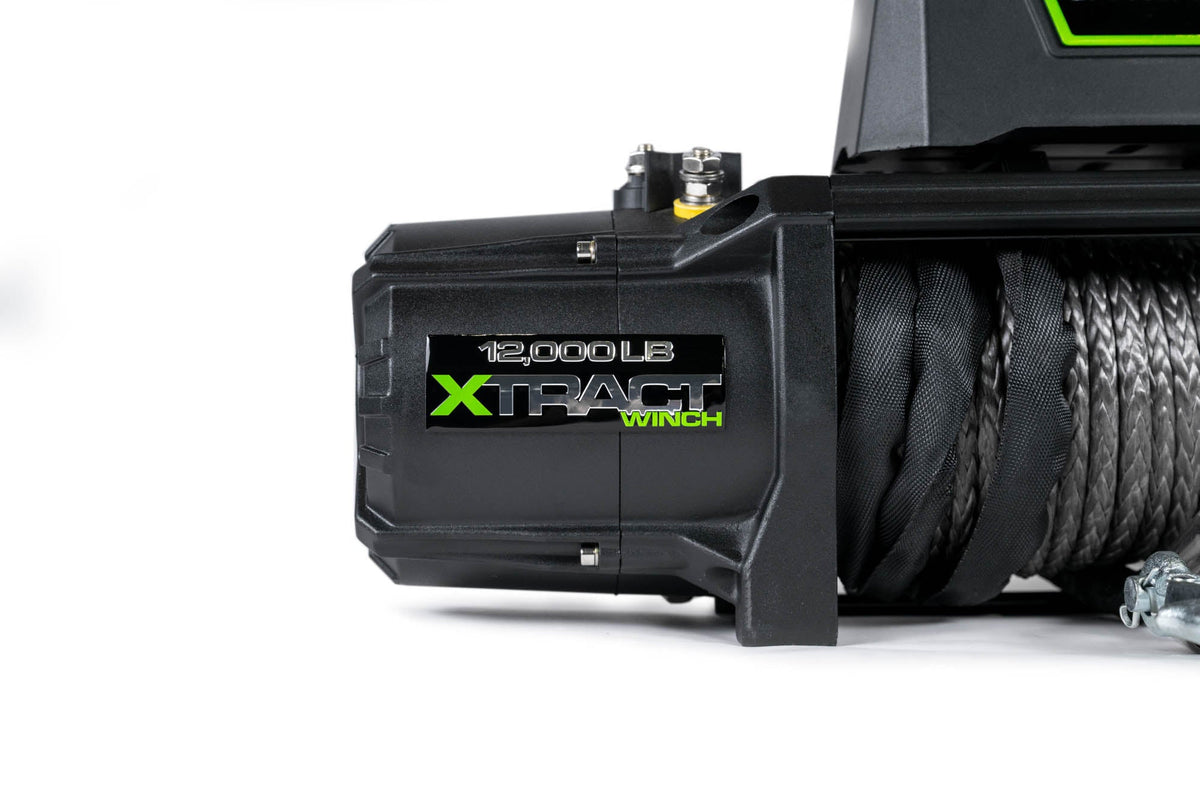 DV8 Offroad - DV8 Xtract 12k Synthetic Rope Winch - WB12K-SR