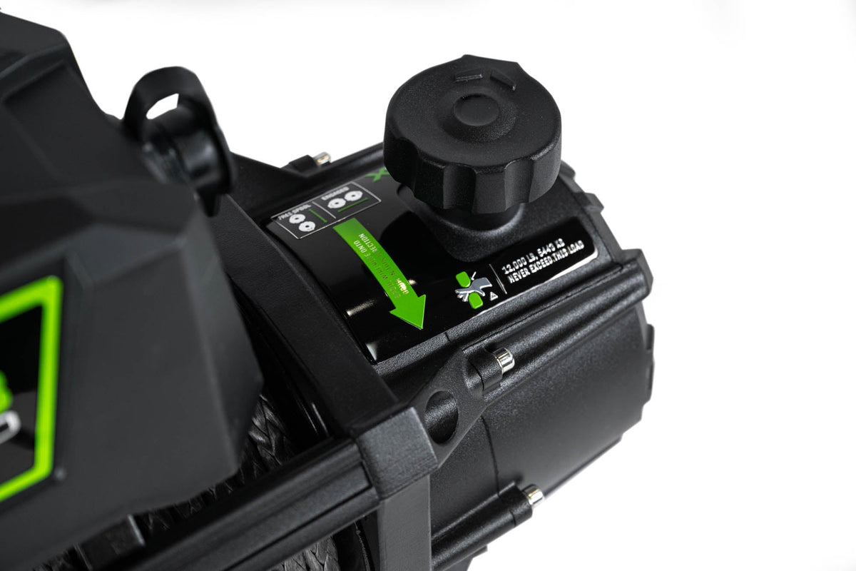 DV8 Offroad - DV8 Xtract 12k Synthetic Rope Winch - WB12K-SR