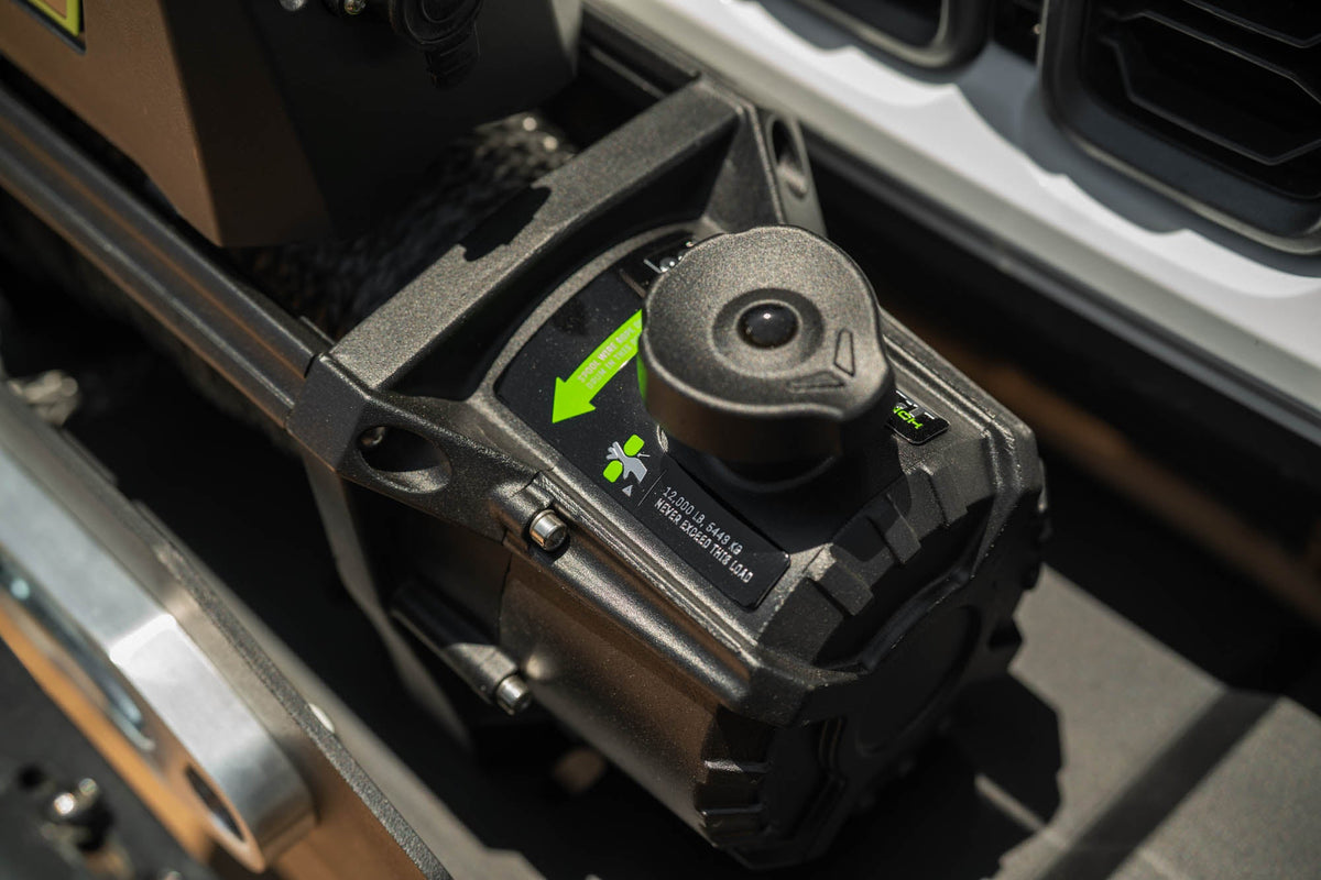 DV8 Offroad - DV8 Xtract 12k Synthetic Rope Winch - WB12K-SR