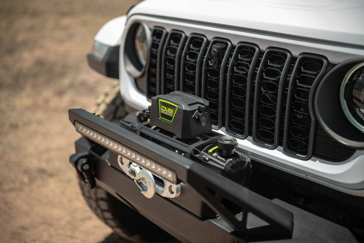 DV8 Offroad - DV8 Xtract 12k Synthetic Rope Winch - WB12K-SR